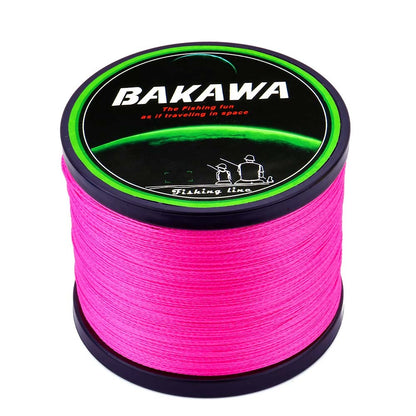 BAKAWA SuperPower 1000 4 Strand 18LB 80LB PE Braided Fishin