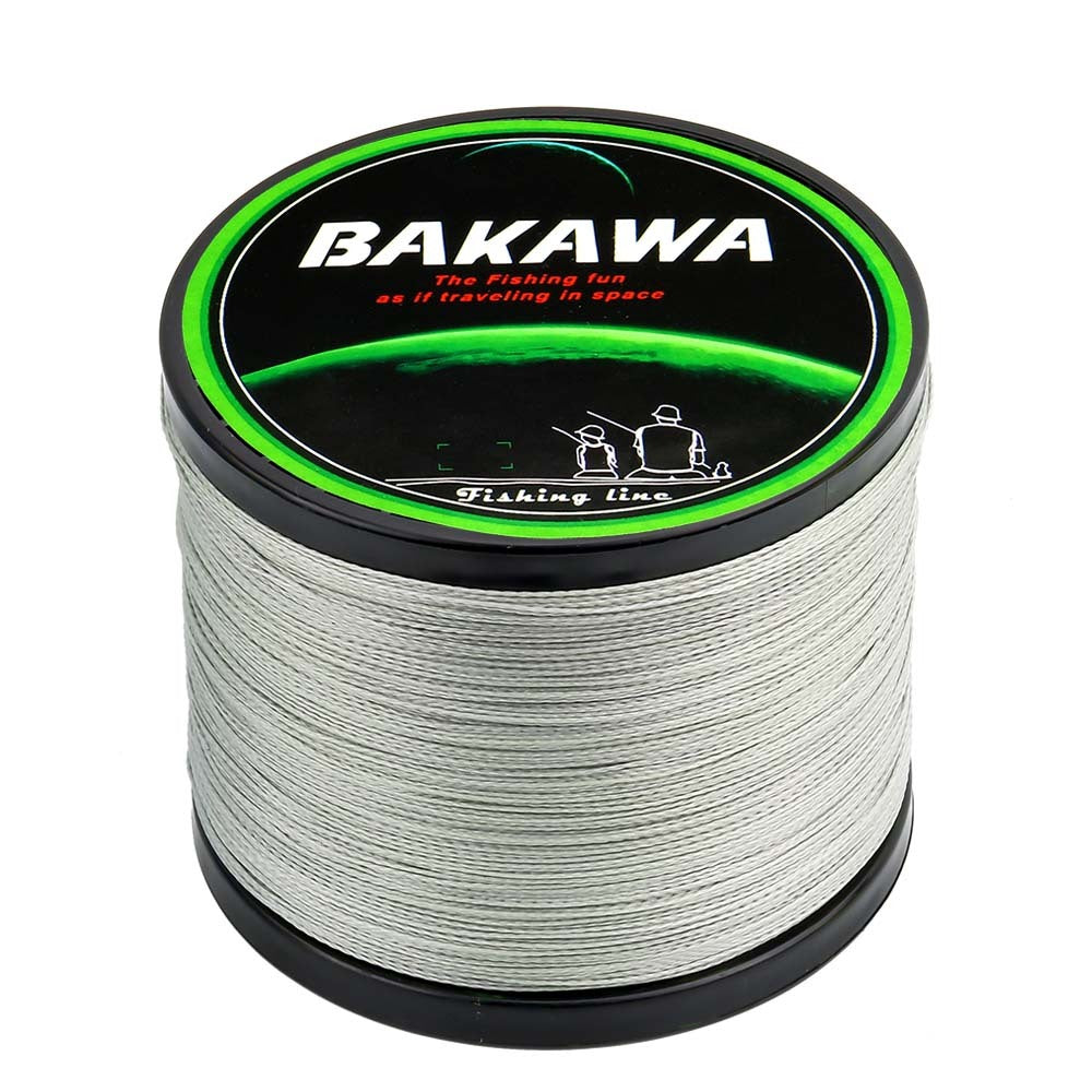 BAKAWA SuperPower 1000 4 Strand 18LB 80LB PE Braided Fishin