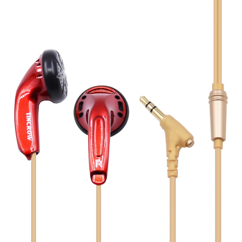 YINCROW X6 In Ear Earphone Earbud Flat Head Plug Earplugs PK PK1 MX985 MX500 Kill Monk Earbud Free Shipping