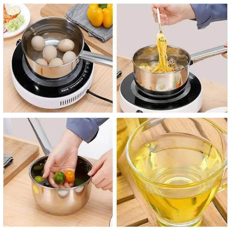 Stainless Steel Water Ladle Soup Ladle Spoon Bath Rinse Cup Water Dipper Handle Water Scoop Canning Ladle Hair Washing Kitchen