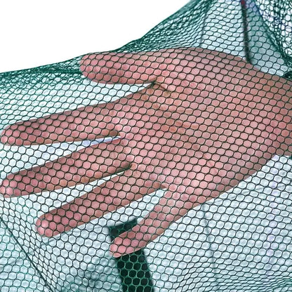 1pc Collapsible Cast Net Fish Cage for Crab, Shrimp, and Crayfish - Perfect Fishing Tackle for Outdoor Enthusiasts