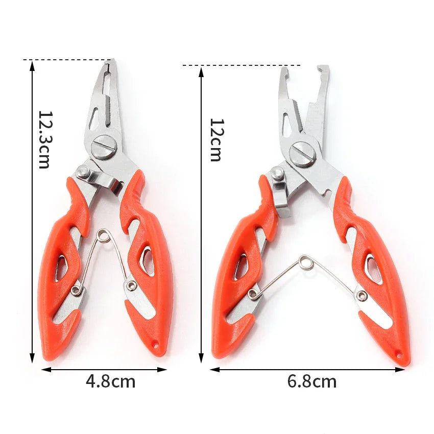 Fishing Plier Scissor Braid Line