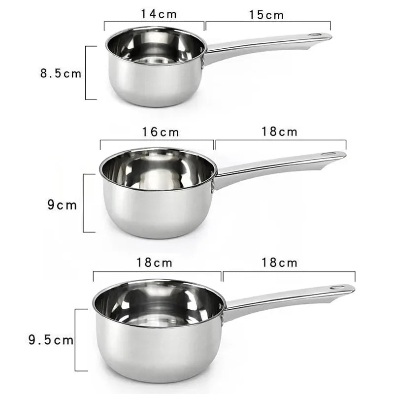 Stainless Steel Water Ladle Soup Ladle Spoon Bath Rinse Cup Water Dipper Handle Water Scoop Canning Ladle Hair Washing Kitchen