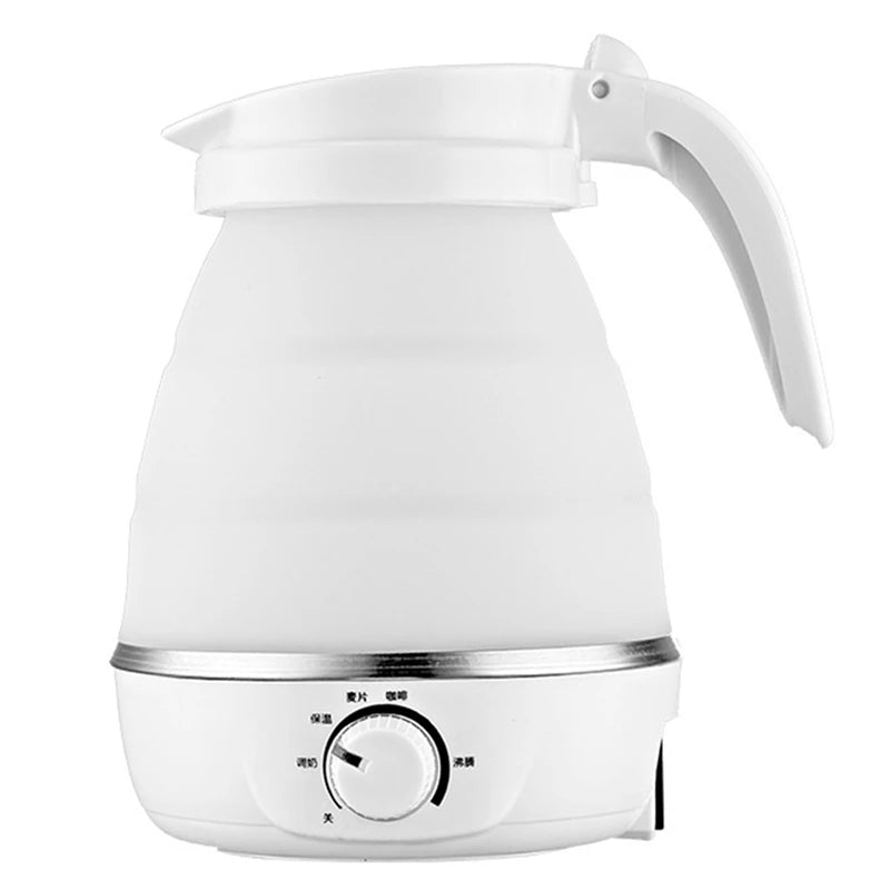 Portable Temperature Adjustable Folding Electric Kettle Folding Water Boiler Quickly Boils Water 220V 0.6L Easy To Use