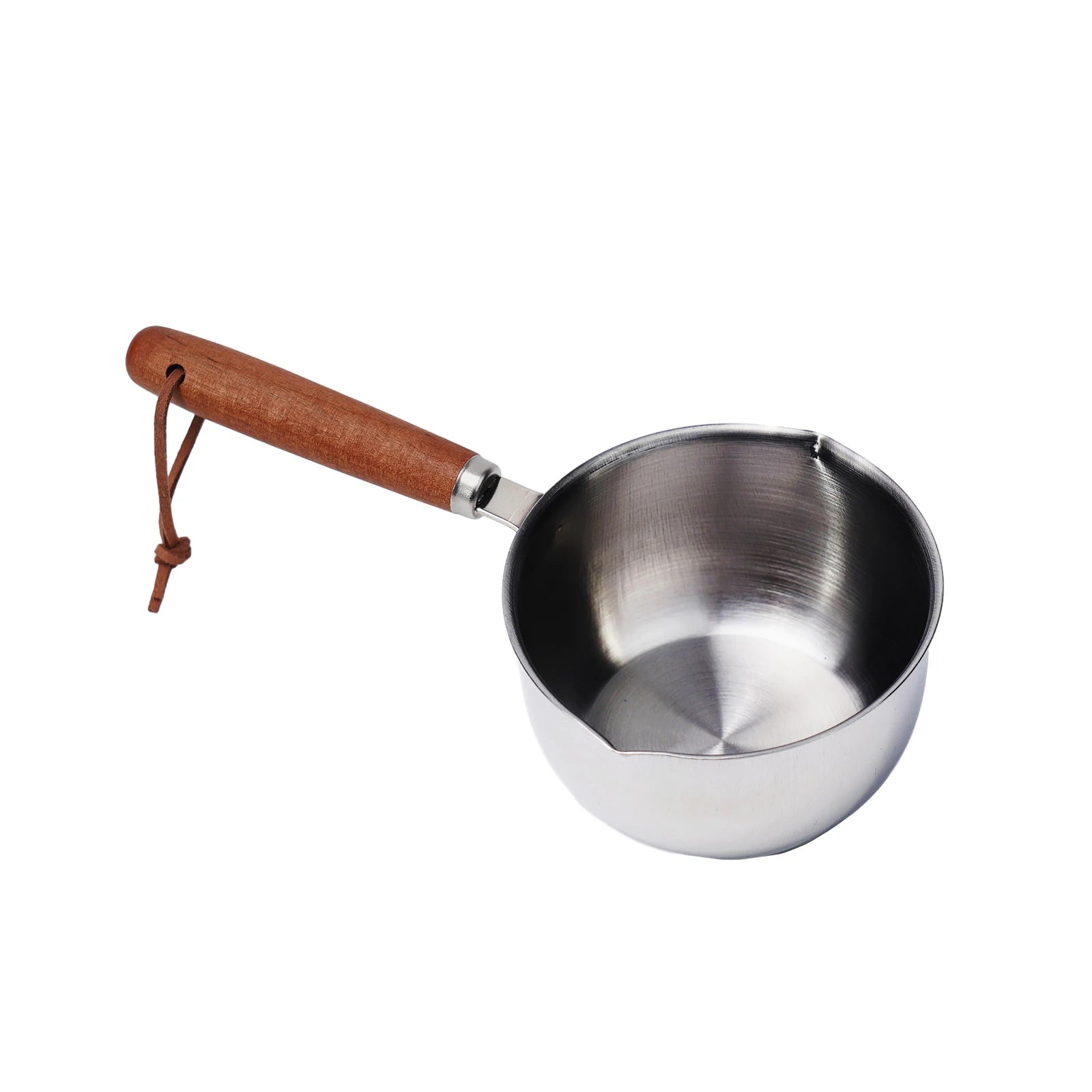 Stainless Steel Oil Pot Mini Soup Milk Pot Multifunctional Burning Oil Dripping Sauce Special Pot Hot Oil Pan Sauce Kitchen Pots