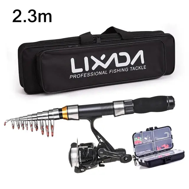  View details for Telescopic Fishing Rod Combo Telescopic Fishing Rod Combo