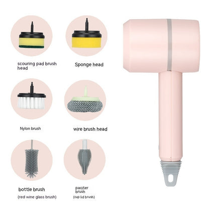 Mini electric Cleaning Brush Dishwashing