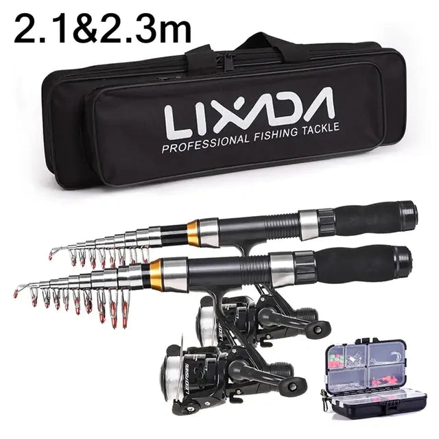  View details for Telescopic Fishing Rod Combo Telescopic Fishing Rod Combo